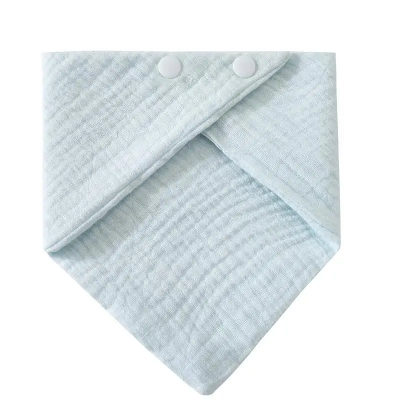 4-Layer Cotton Baby Burp Cloth & Drool Bib | Newborn 0–1Y