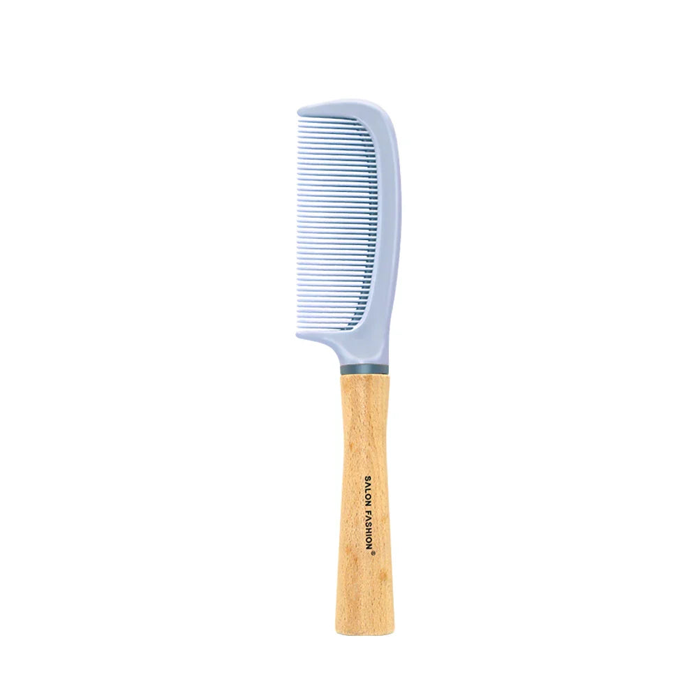 Wooden Handle Anti-Static Air Cushion Hair Brush & Comb