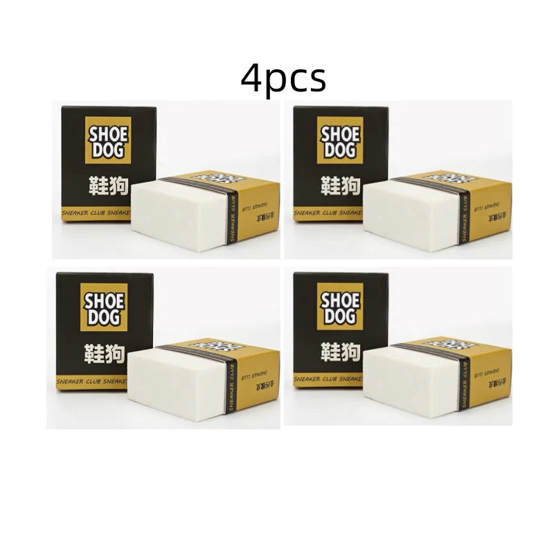 2/4Pcs Portable Sneaker Shoes Brush Boot Care Renovation Decontamination Shoes Care Leather Cleaner Suede Cleaning Tools Eraser Peaceful Pleasures Health and Wellness 4pcs