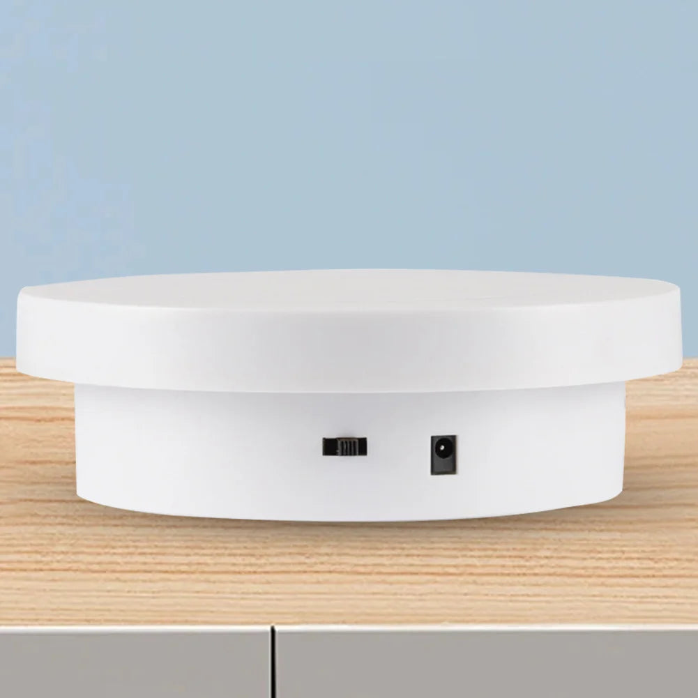 Motorized 360° Rotating Display Stand | USB Turntable Platform