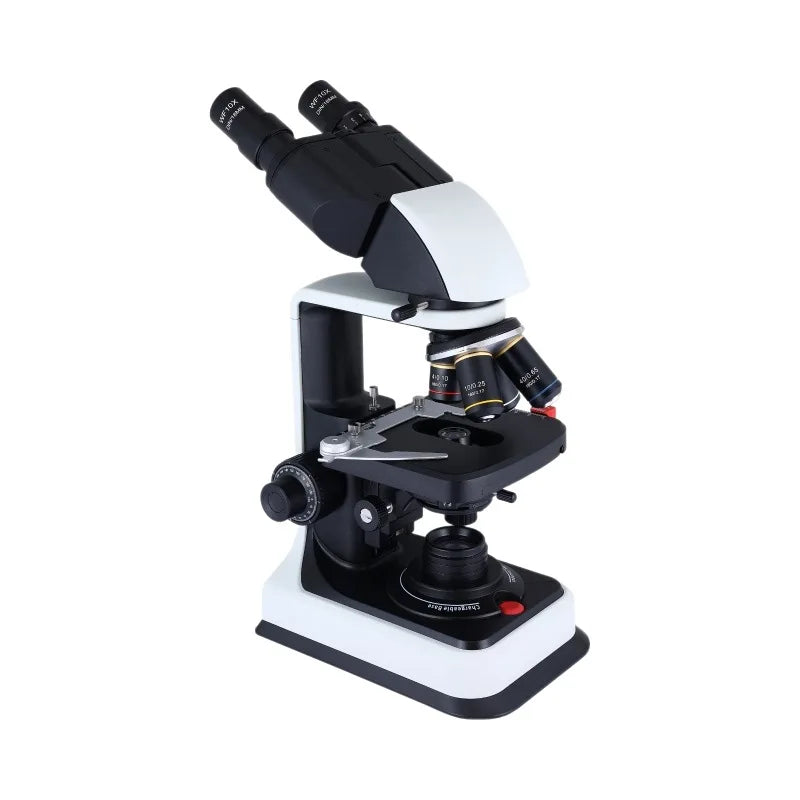 Electronic Binocular Biological Microscope Optical Instrument for Teaching and Research Experiments Peaceful Pleasures Health and Wellness