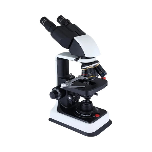 Electronic Binocular Biological Microscope Optical Instrument for Teaching and Research Experiments Peaceful Pleasures Health and Wellness