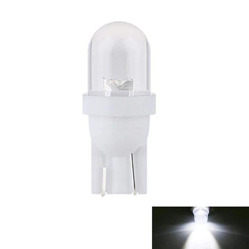 T10 W5W LED Bulbs 12V 10-Pack – Dashboard, Dome & Pinball