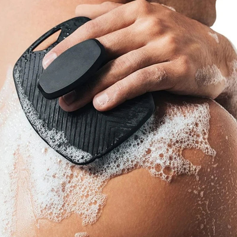 Soft Silicone Exfoliating Body Scrubber – Shower Bath Brush