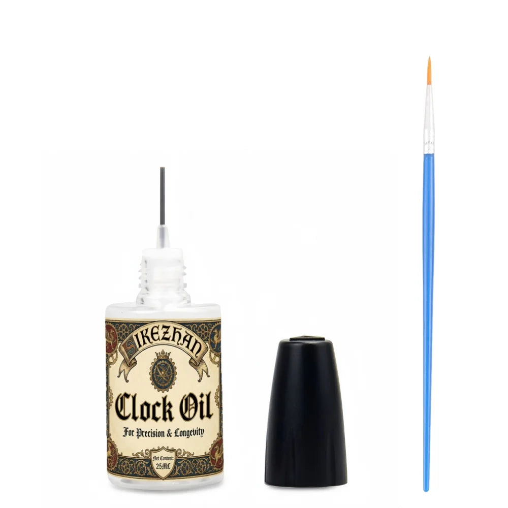 25ml Watch & Clock Lubricant Oil with Brush | SIKEZHAN