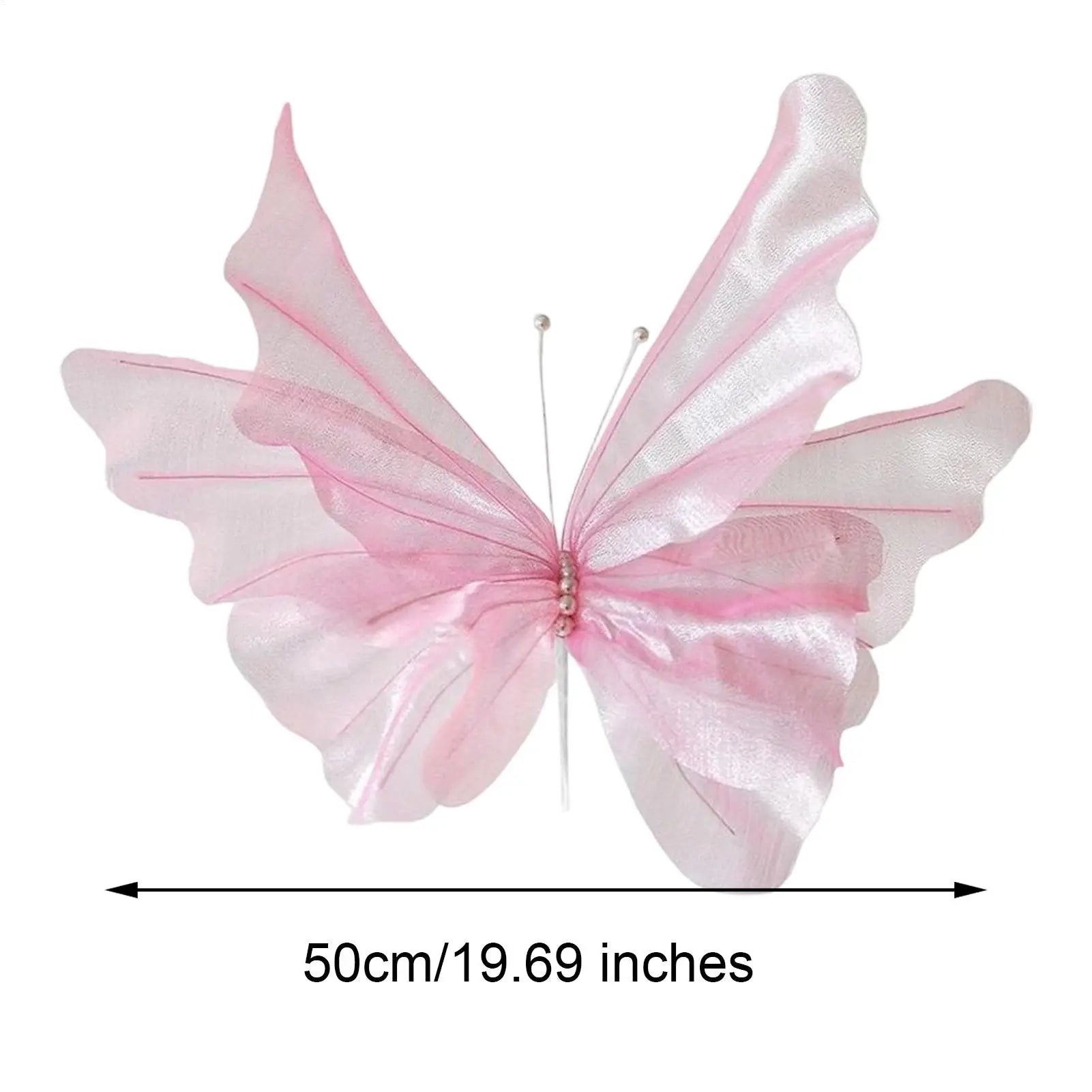 Butterfly Party Decoration 20 Inch Dreamy 3D Large Butterfly Decoration For Porch Arch Window Door Fence Dining Room Patio Peaceful Pleasures Health and Wellness
