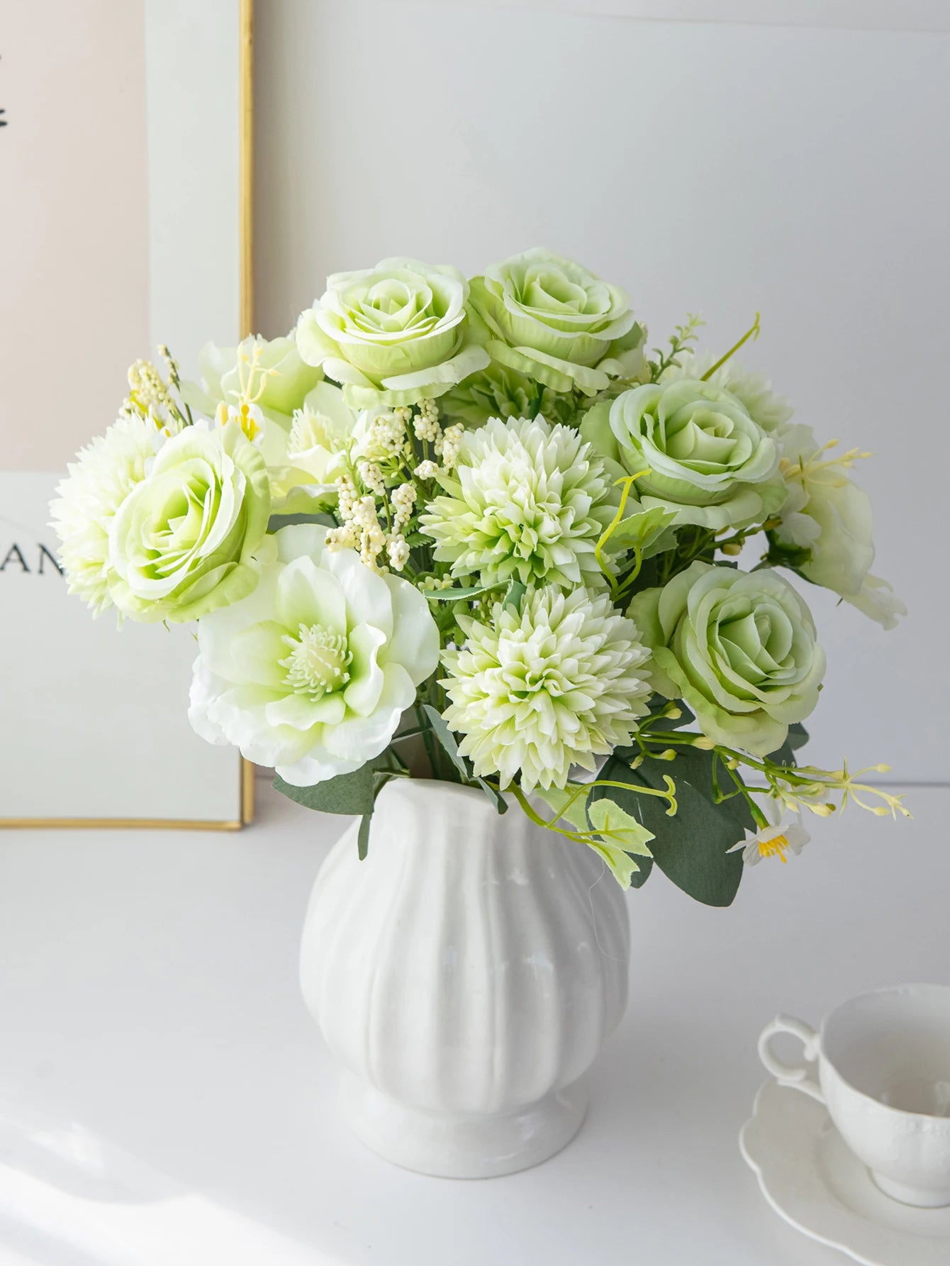 Artificial Silk Roses | Wedding Bouquet & Home Decor