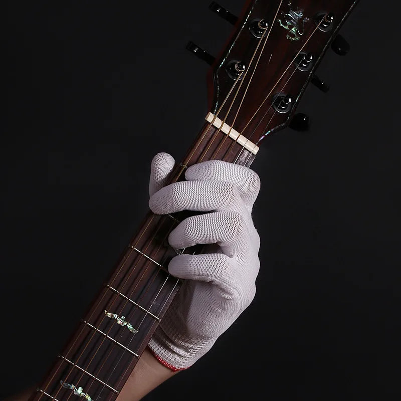 Guitar Gloves Bass Fingertips Musical Instrument Practice Hand