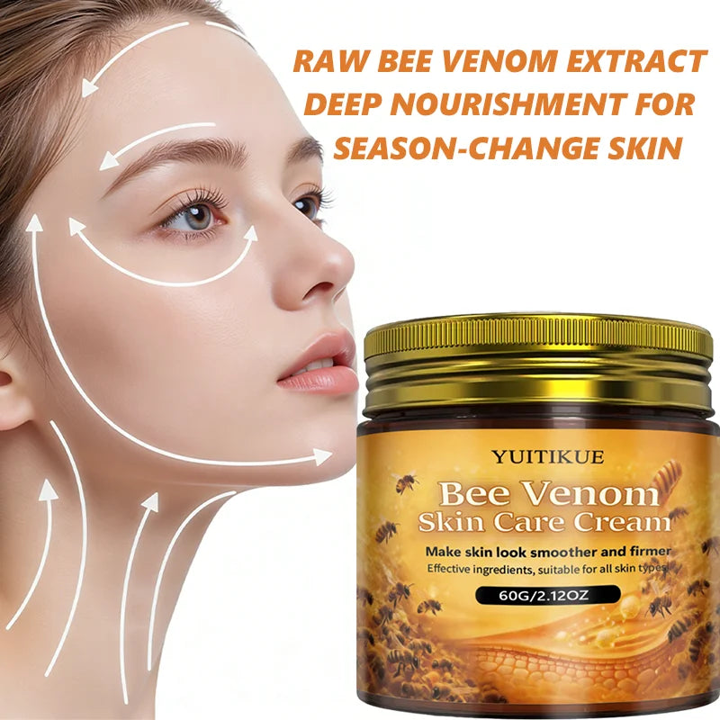 YUITIKUE Bee Venom Face Cream – Firm, Nourish & Smooth Skin Bee Venom Face Cream Peaceful Pleasures Health and Wellness