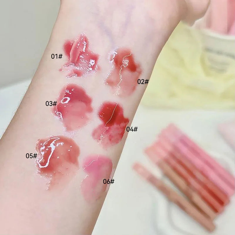 Pinkyfocus Moisturizing Lip Gloss | Non-Sticky Water-Glass Finish