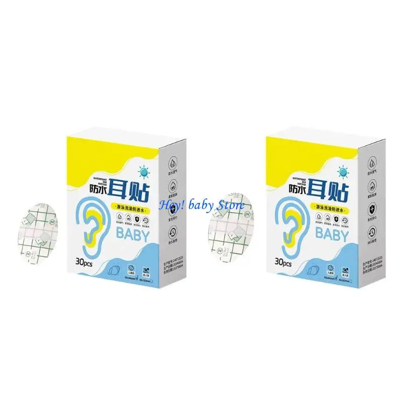 Disposable Baby Ear Guards – Water-Resistant Bath & Swim Covers