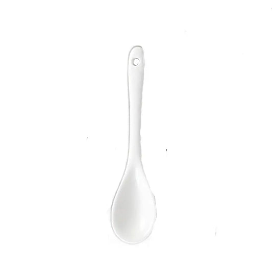 Ceramic Long Handle Spoon – Coffee, Tea, Honey & Ice Cream Ceramic Spoon Oasis Select 10cm