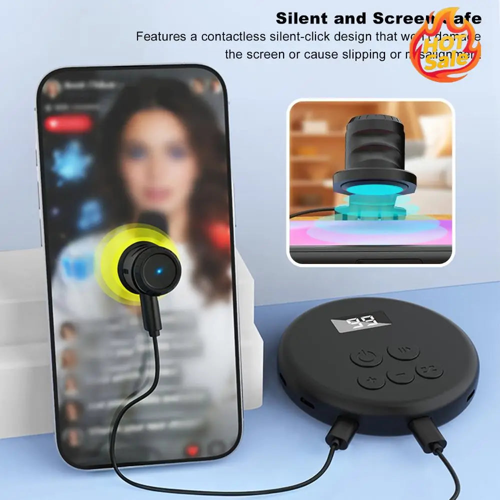 Phone Screen Auto-Clicker – 10 Devices, 199 Speed Levels