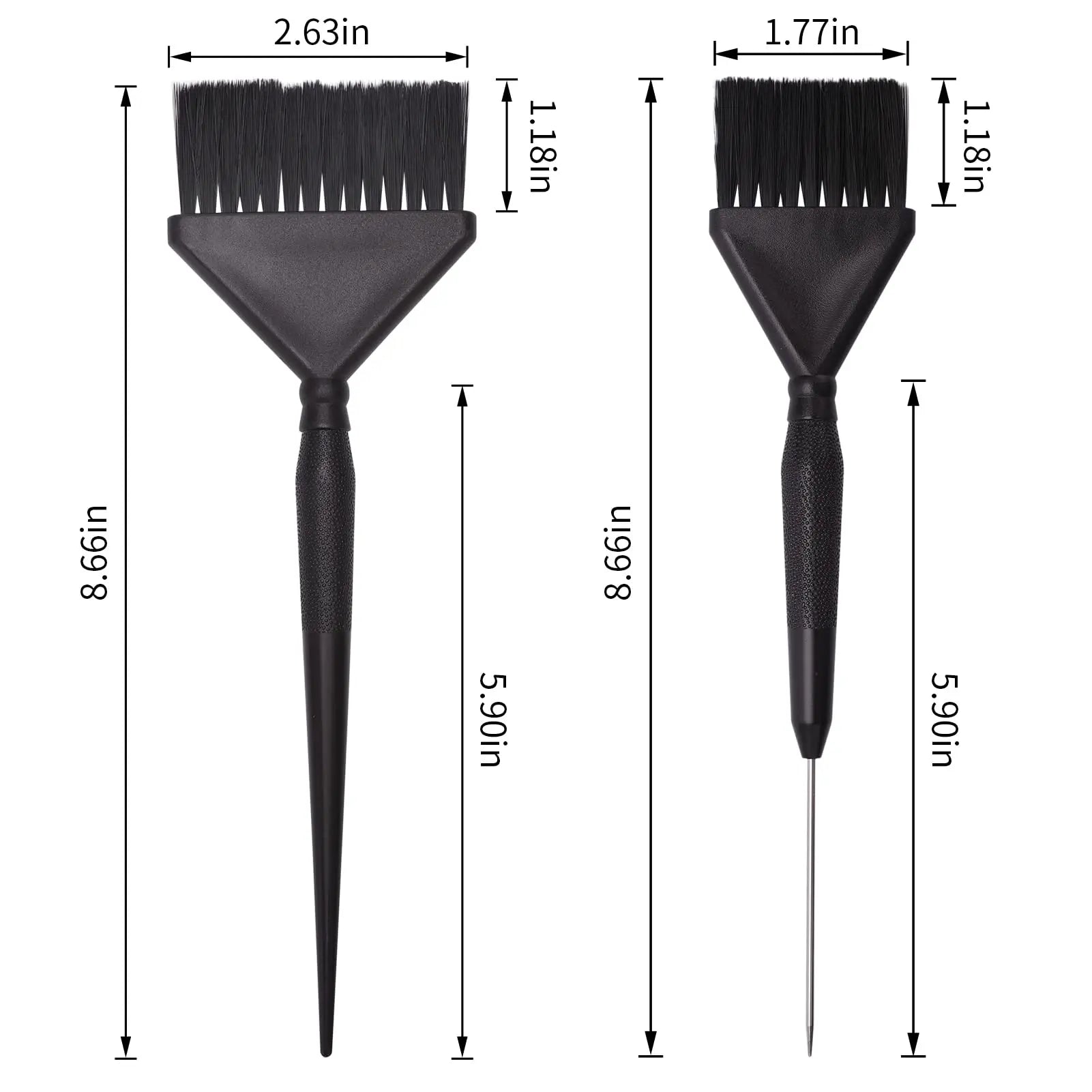 Professional Rubber Hair Dyeing Gloves Brush Set DIY Hair Styling Tool Anti skid Hair Dying Gloves Barber Hairdressing Supplies Peaceful Pleasures Health and Wellness