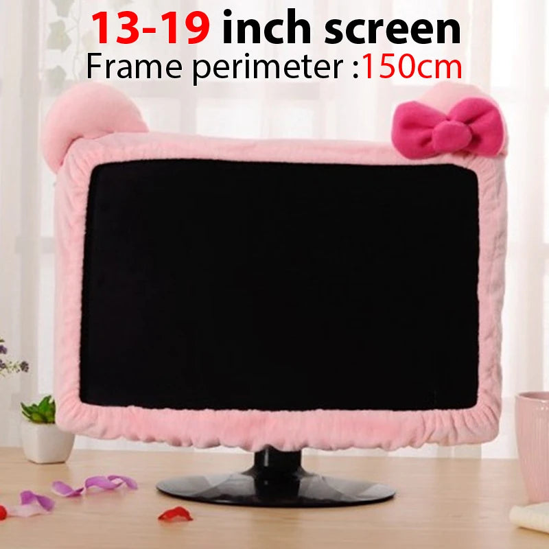 Cute Dustproof Monitor & Laptop Cover – Protective Fabric Cover