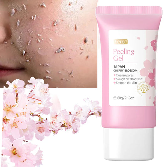 FENYI Sakura Cherry Blossom Exfoliating Peeling Gel 60g Facial Peeling Gel Oasis Select