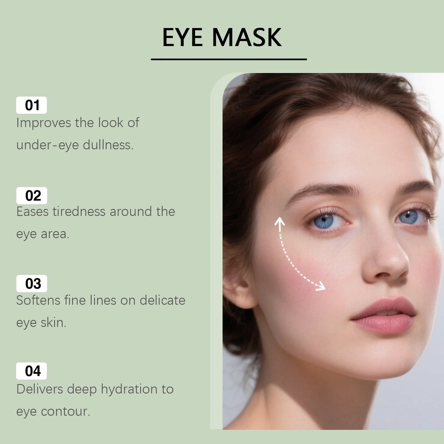 Under Eye Patches – Hyaluronic Acid, Collagen & Vitamin C