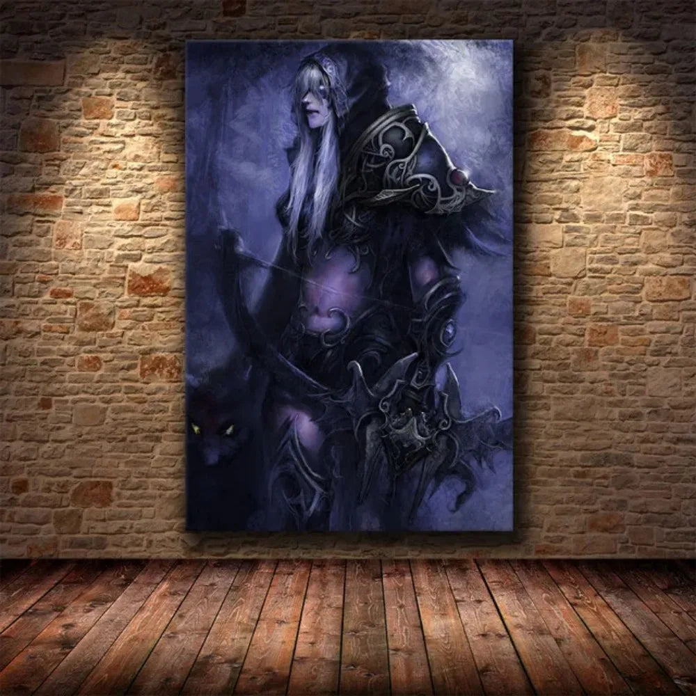 World of Warcraft HD Canvas Wall Art Poster | Unframed Print