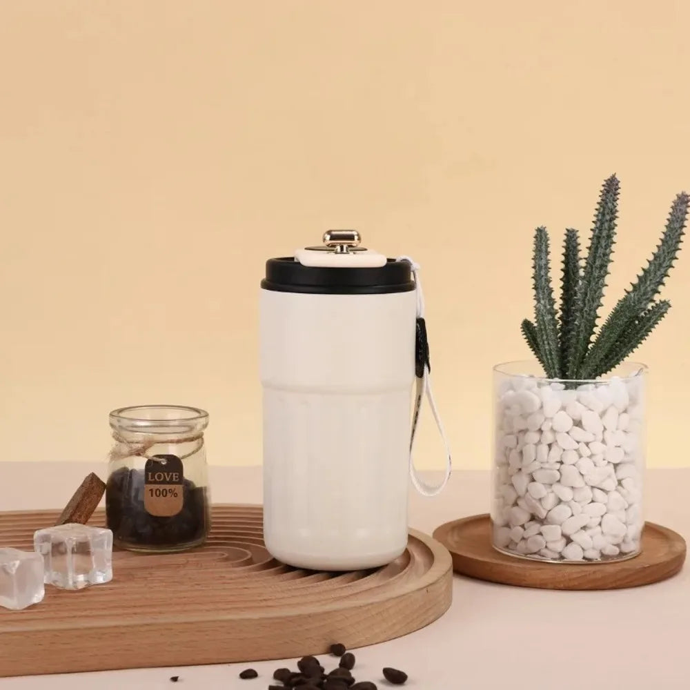 Smart Temp Display Coffee Mug | 450ml Vacuum Insulated Thermos