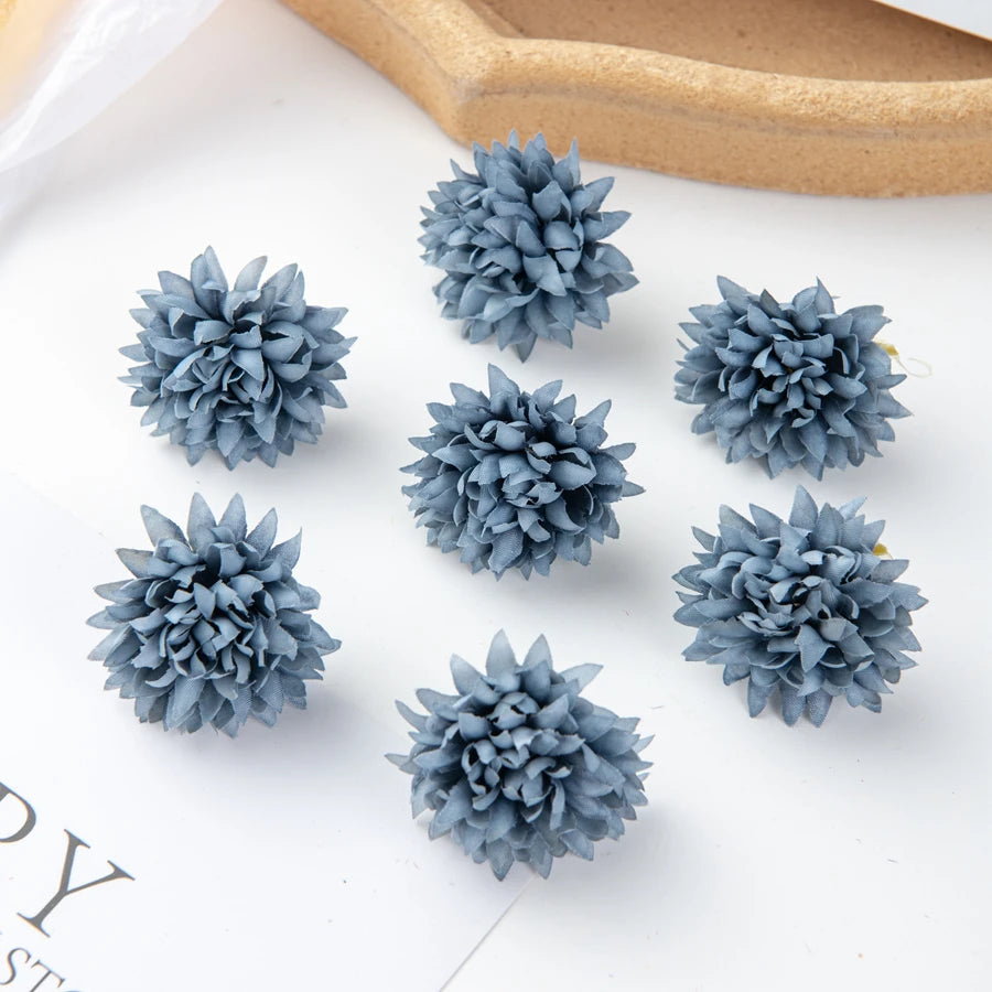 50/100 Silk Carnation Flower Heads – Wedding & DIY Décor