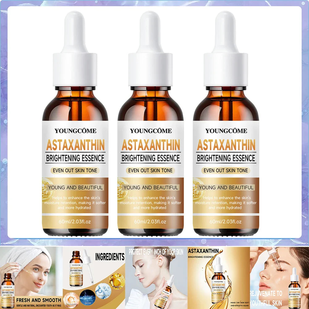 YOUNGCOME Astaxanthin Face Serum – Collagen & Vitamin C Kit