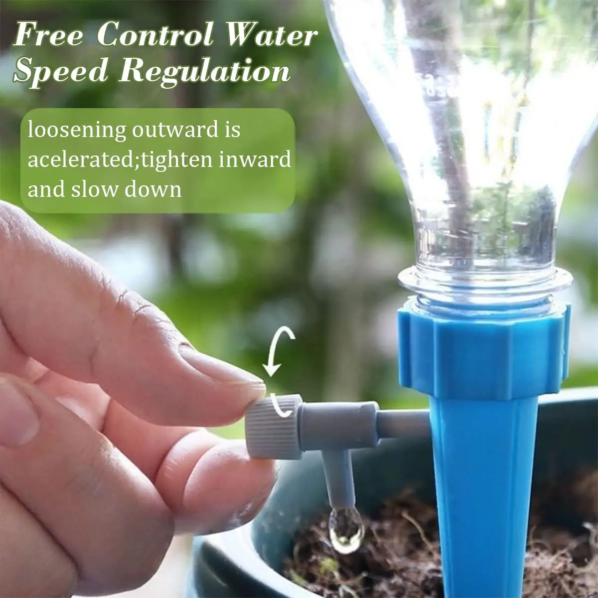 10Pcs/5pcs Self-Watering Kits Automatic Waterers Drip Irrigation Indoor Plant Watering Device Plant Garden Gadgets Creative Peaceful Pleasures Health and Wellness