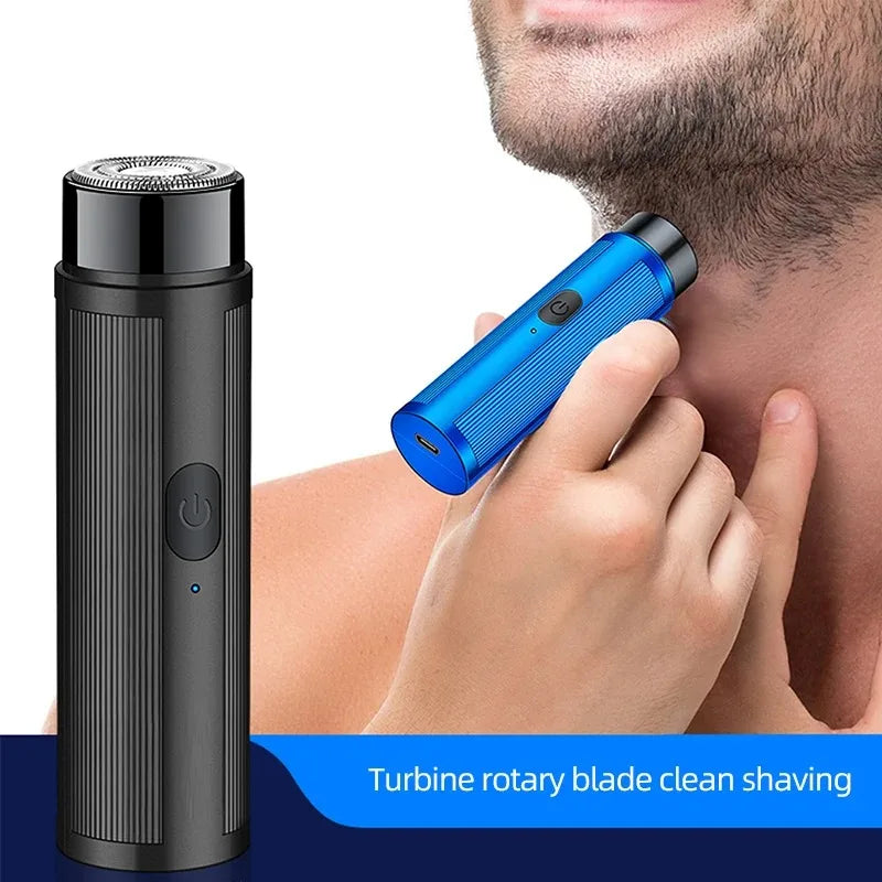 Portable Mini Electric Shaver – Rechargeable, Unisex (Men & Women) & Car-Compatible Grooming Tool Peaceful Pleasures Health and Wellness