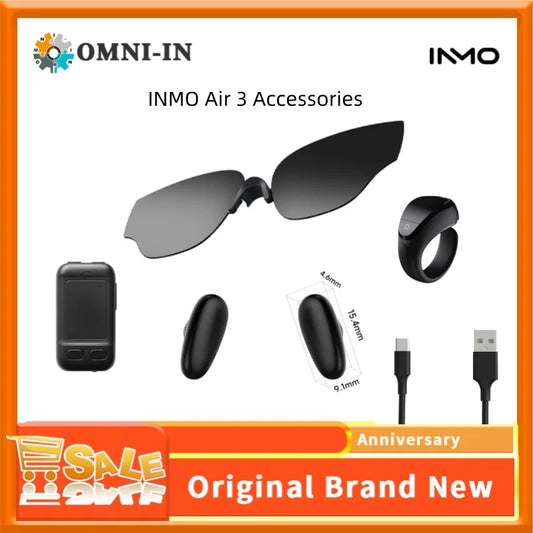 INMO AIR3 Accessories: Ring, Cable, Touchpad, Clip & Nose Pad Smart Glasses Accessories Oasis Select