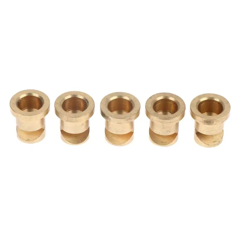 Brass High Pressure Fan Nozzle Set 1/5Pcs 150 Degree Wide Angle Windproof for Garden Patio Cooling Mist Peaceful Pleasures Health and Wellness 5pcs