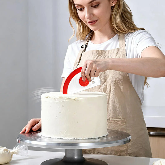 5-in-1 Dough Scraper Bowl Cooking Spatula Silicone Bowl Scraper for Household Kitchen Bread Dinning Dough Pastry Pizza Cake Peaceful Pleasures Health and Wellness