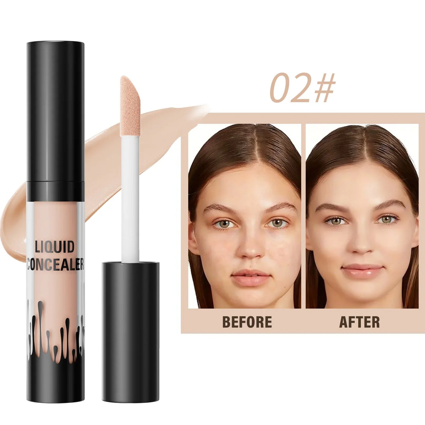 Hello Kiss Full Coverage Waterproof Concealer – All Skin Types