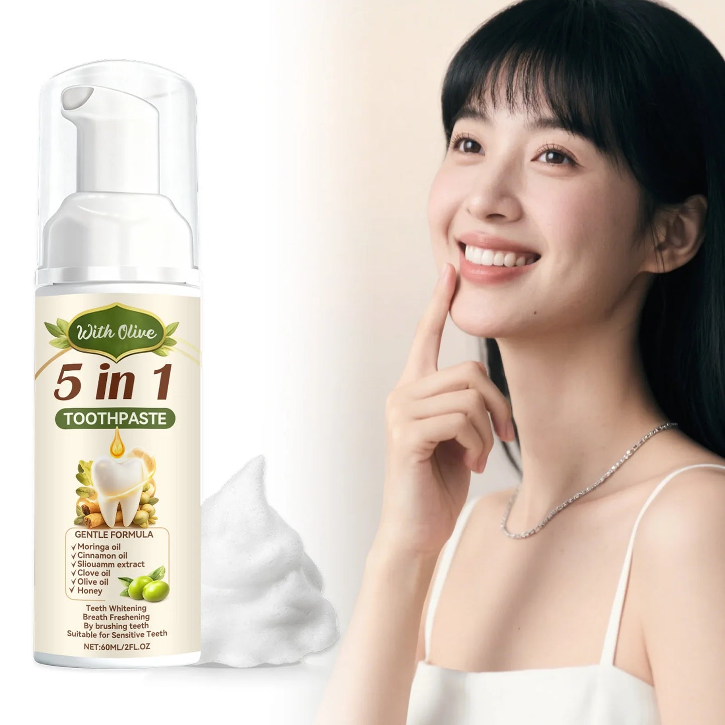 Olive Teeth Clean Toothpaste for Oral Health Peaceful Pleasures Health and Wellness