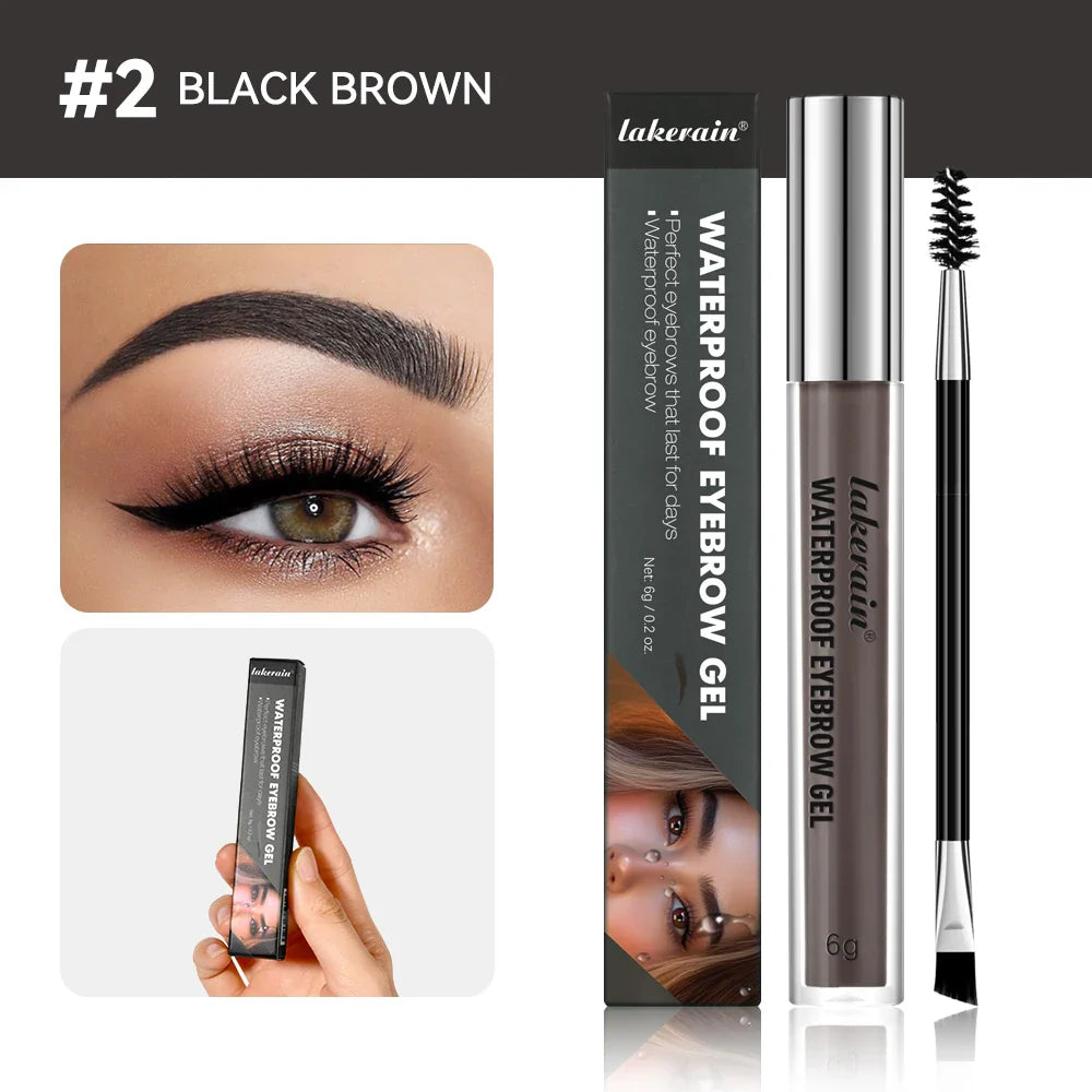 Waterproof Eyebrow Gel | High Pigment Long-Lasting Brow Tint