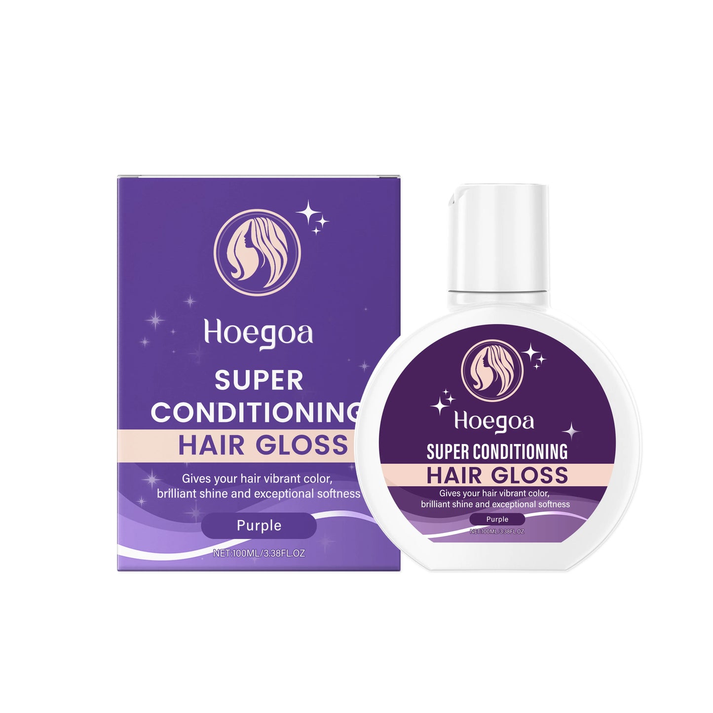 Hoegoa Anti-Frizz Hair Brightening Color Conditioner 100ml