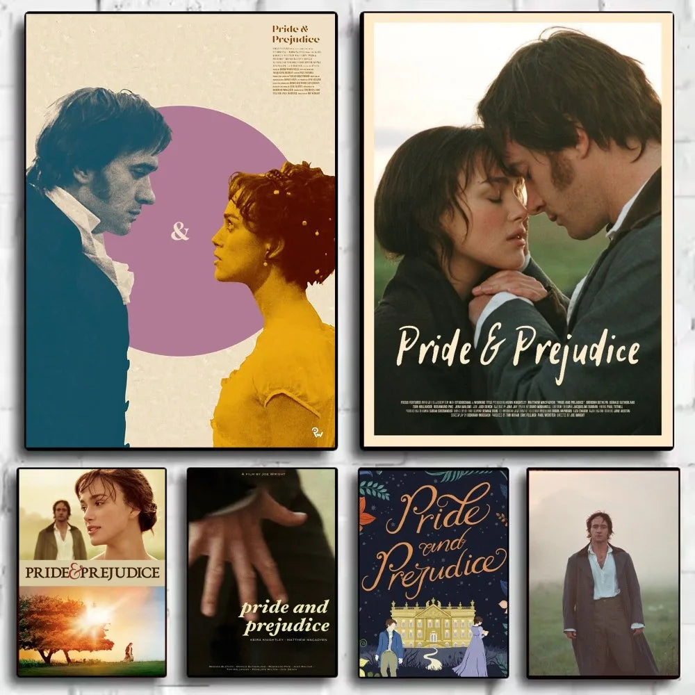 Pride & Prejudice HD Wall Poster – Waterproof PVC Art Print Wall Art Poster Peaceful Pleasures Health and Wellness