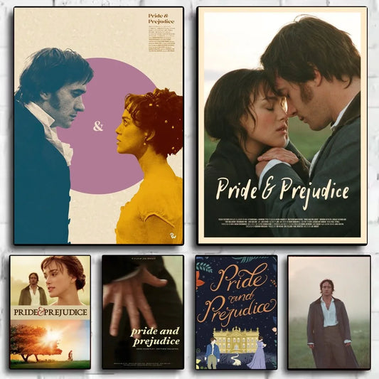 Pride & Prejudice HD Wall Poster – Waterproof PVC Art Print