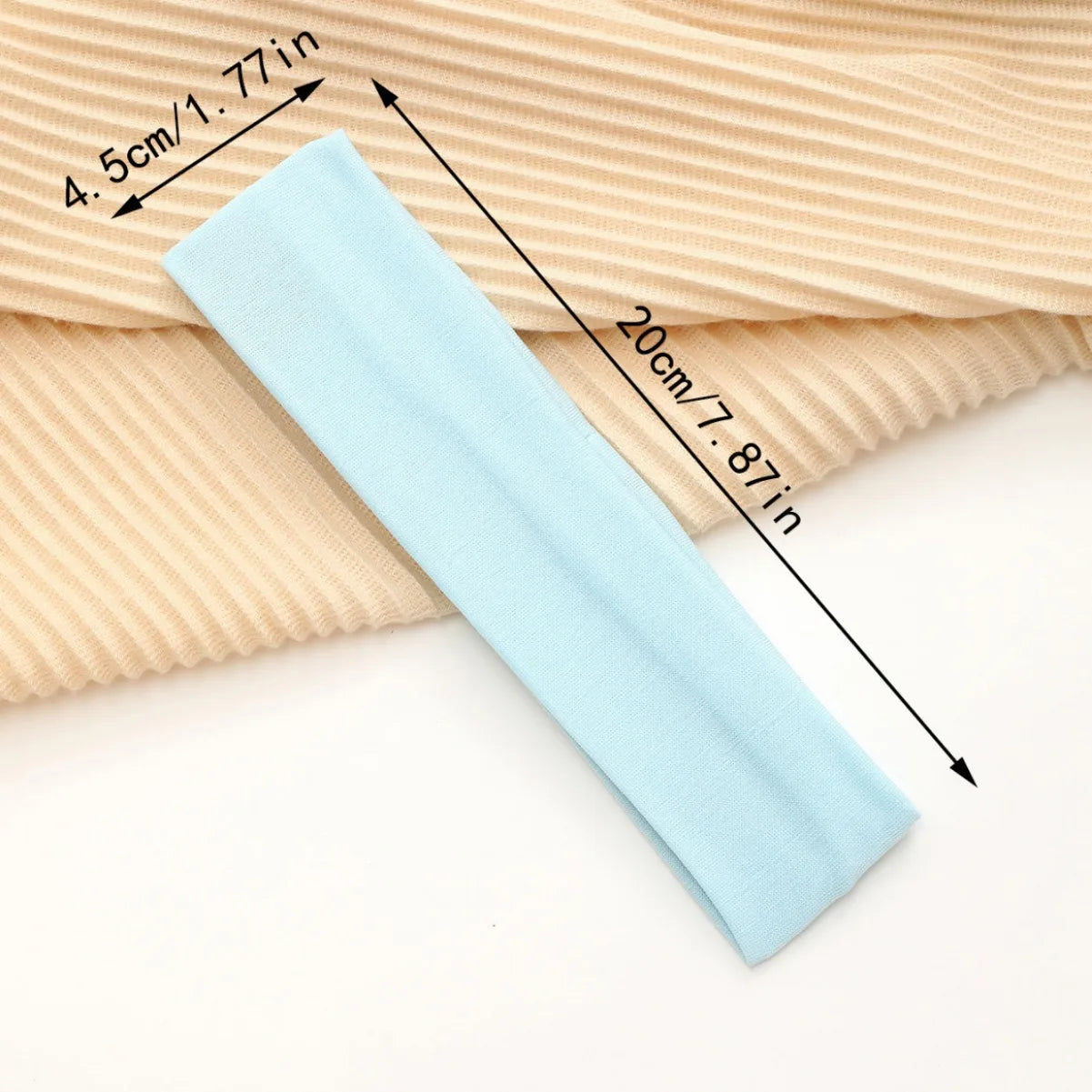 Four Seasons Solid Sports Headbands for Women Fitness Running Yoga Solid Color Elastic Hairbands Stretch Makeup Hair Accessories Peaceful Pleasures Health and Wellness