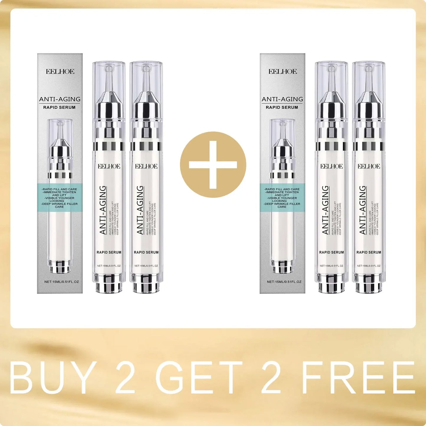 EELHOE Collagen Facial Serum – Firming & Hydrating, 15ml Peaceful Pleasures Health and Wellness Buy 2 for 2 Free