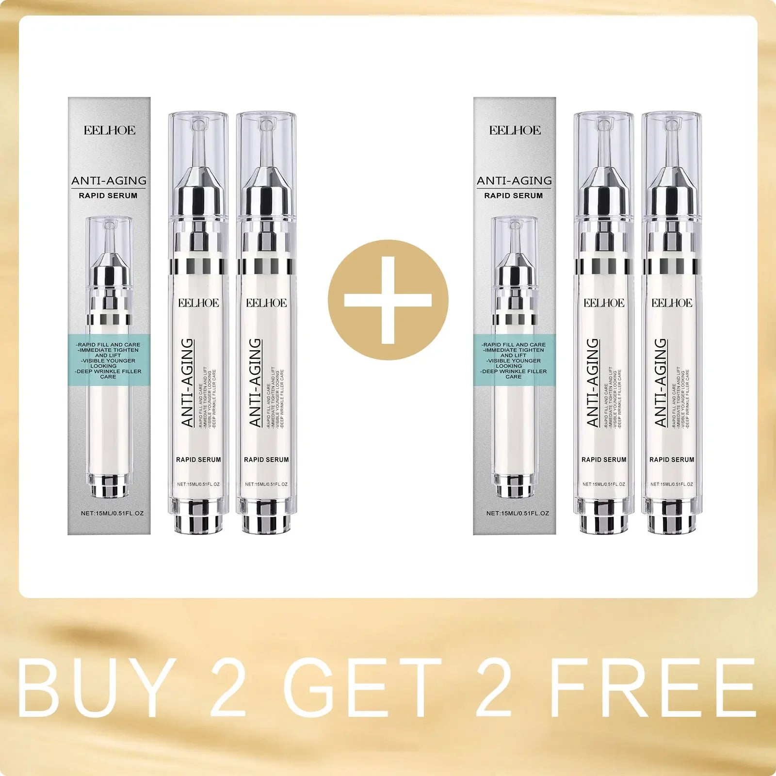 EELHOE Collagen Facial Serum – Firming & Hydrating, 15ml Peaceful Pleasures Health and Wellness Buy 2 for 2 Free