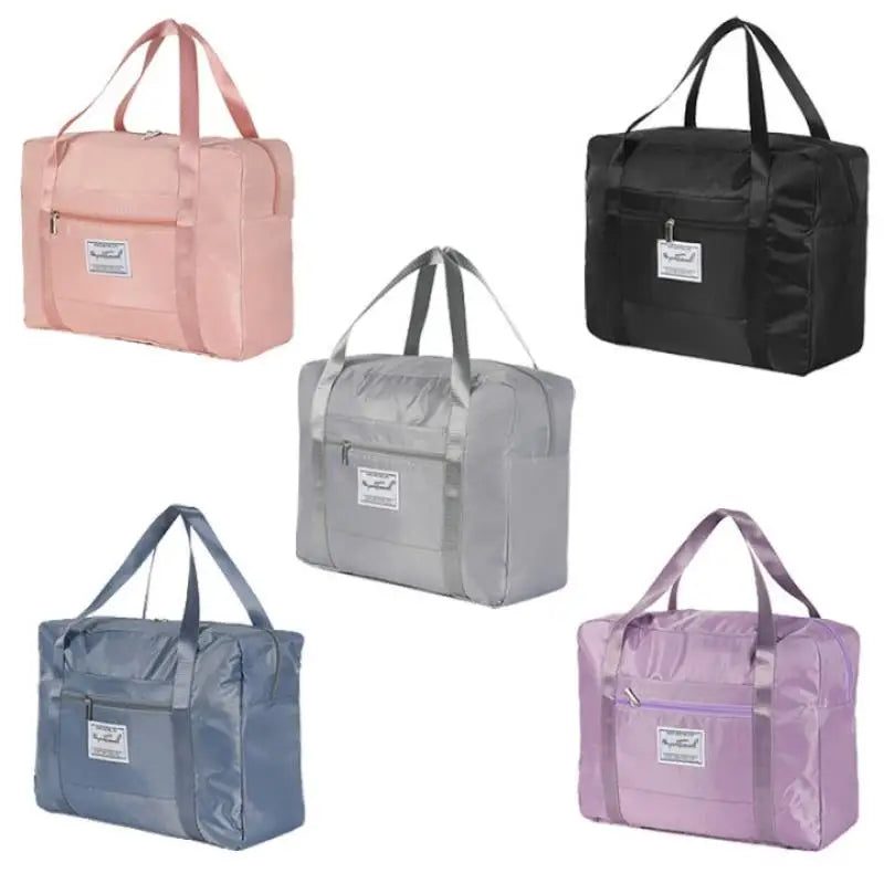 Large Foldable Travel Duffel Bag – Nylon Shoulder & Luggage Bag