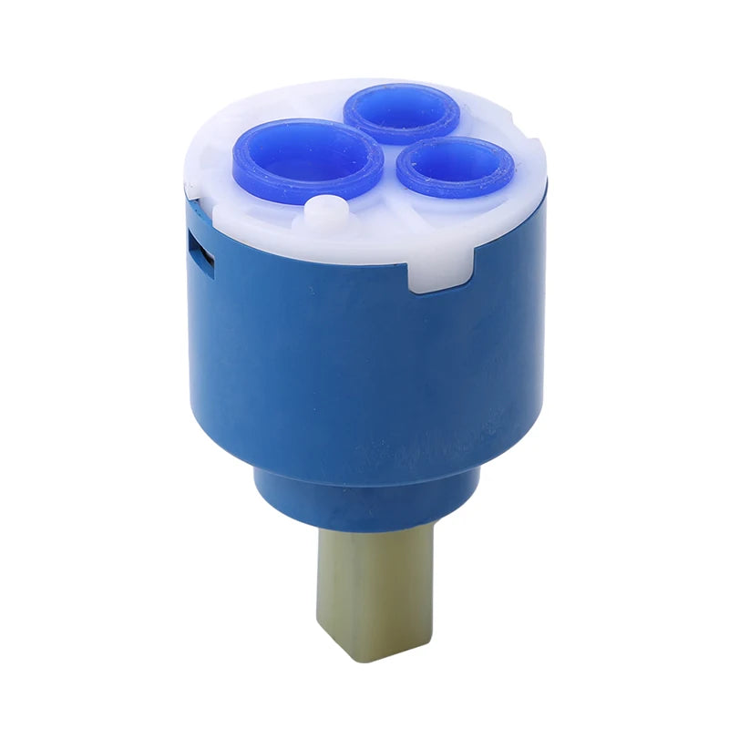 35/40mm Ceramic Disc Cartridge Mixer Faucet Thermostatic Cartridge Faucet Disc Valve PP Plastic Ceramic Cartridges For Mixer Peaceful Pleasures Health and Wellness as picture 40mm