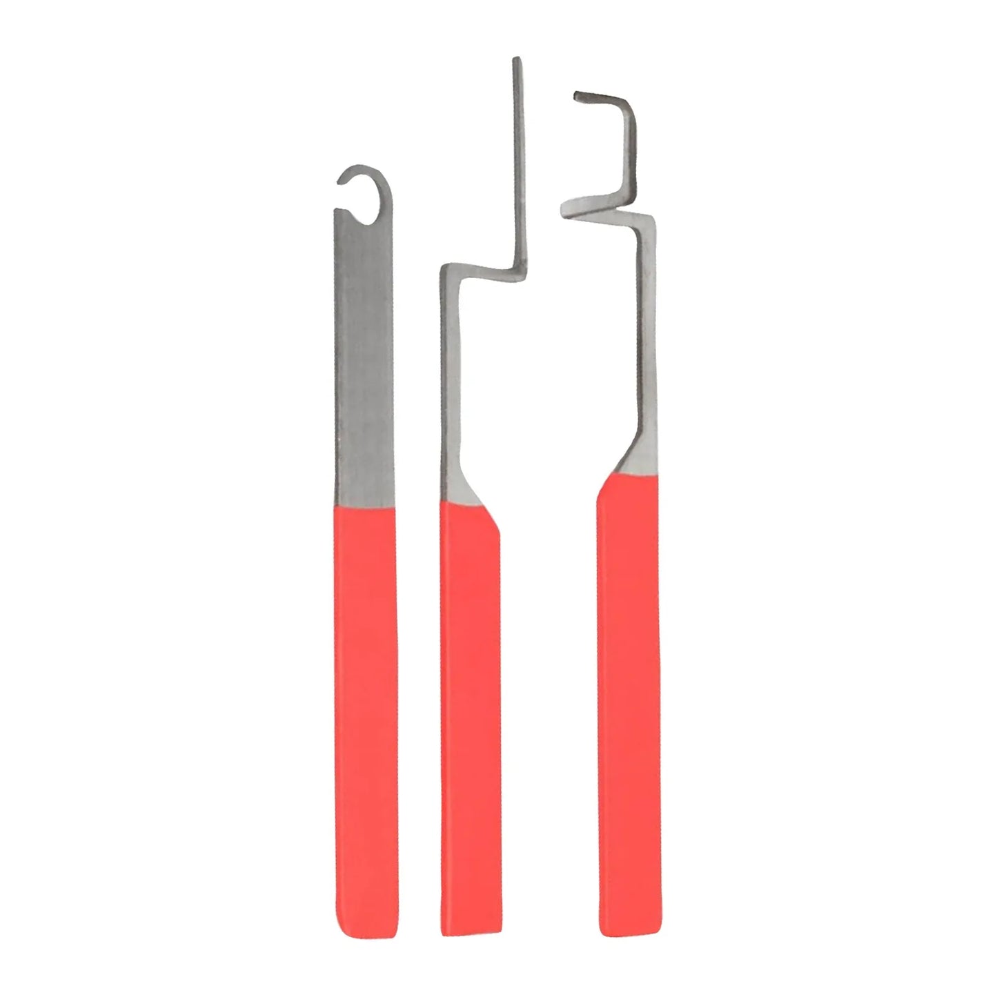 3-Piece Emergency Stuck Window Opening Tool Kit | Red Handle