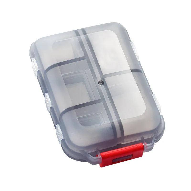 Portable Travel Pill Organizer – 12-Compartment Moisture-Proof