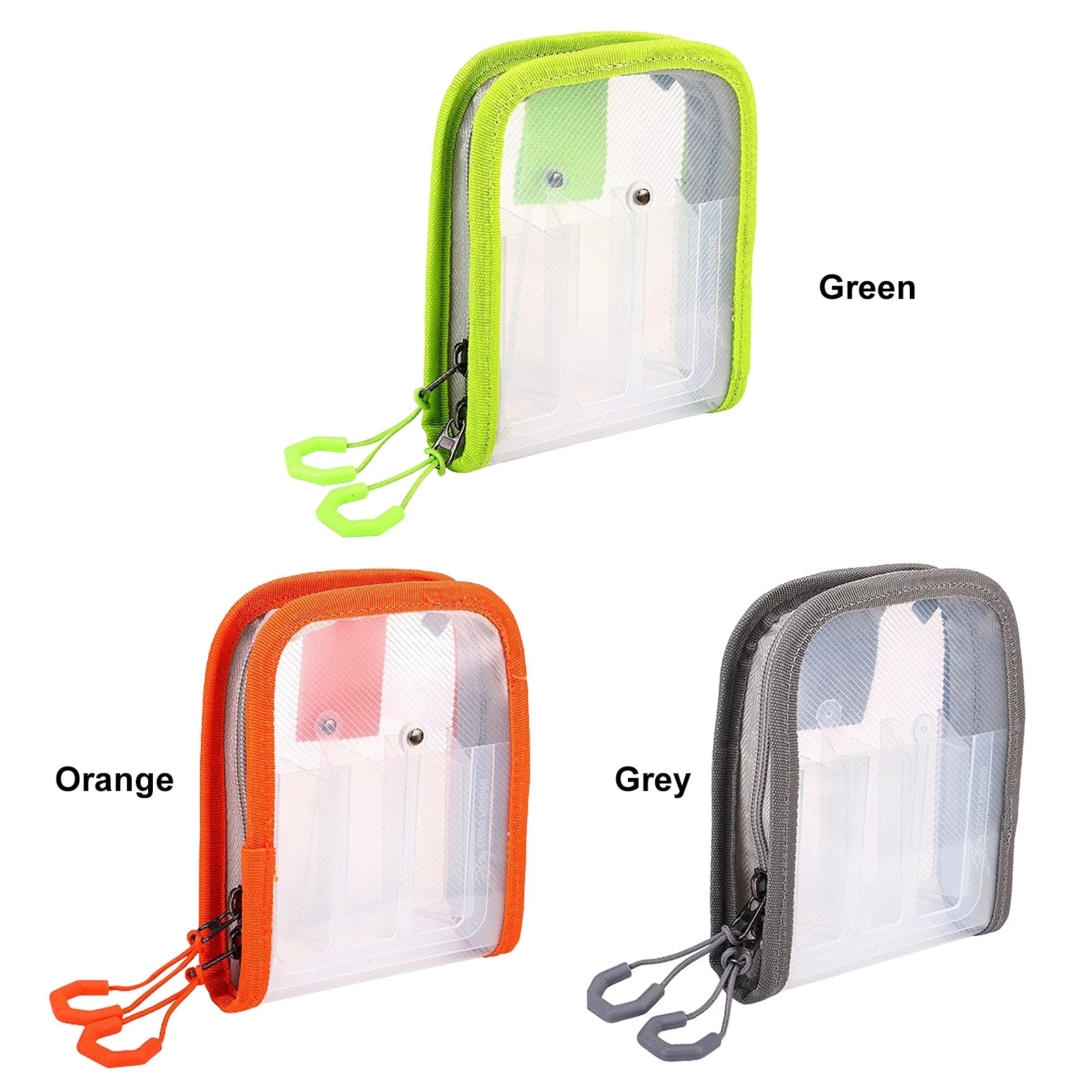 Lure Fishing Gear Storage Bag 6 Grid Portable Squid Jig Lure Hook Storage Case Fishing Tackle Bag Fishing Accessories Organizer Peaceful Pleasures Health and Wellness