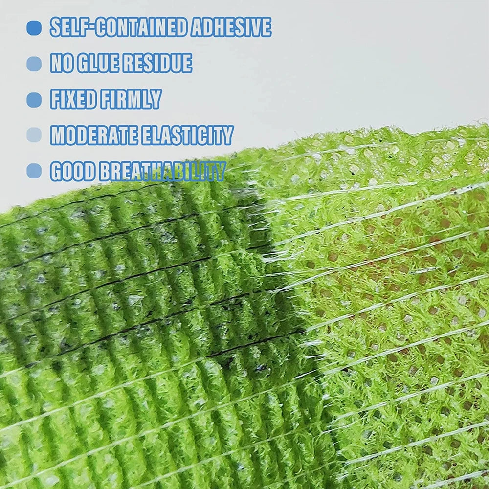 5-Pack Elastic Self-Adhesive Cohesive Bandage Wrap 2.5cm Sports Cohesive Bandage Wrap Peaceful Pleasures Health and Wellness