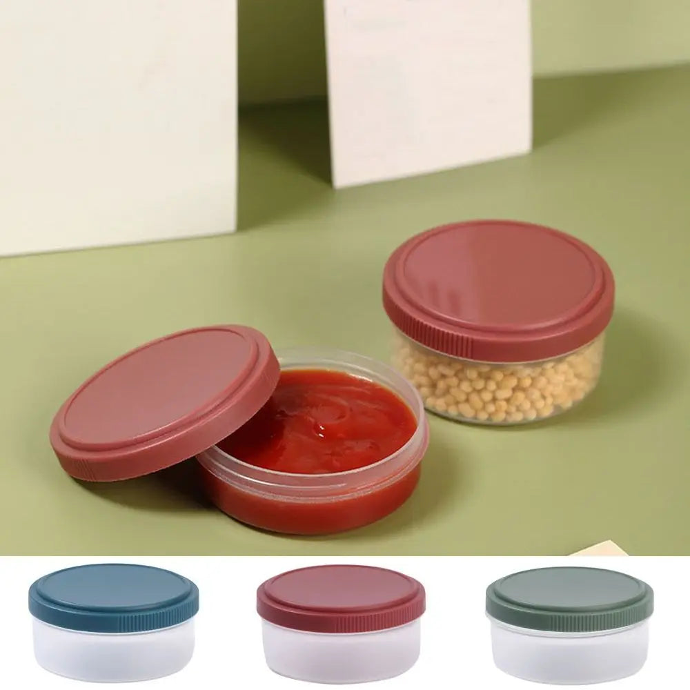 Mini Condiment Containers with Lids 50/75ml – Leak-Proof
