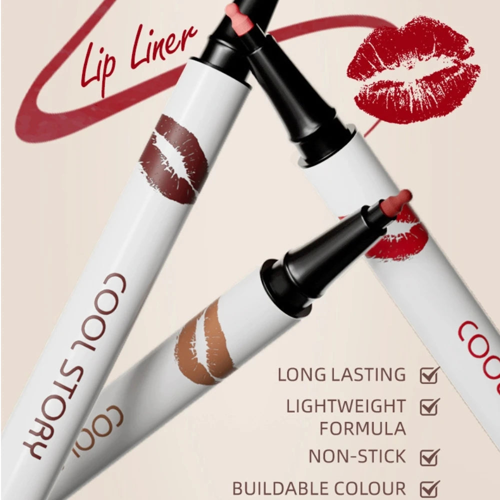 Waterproof Matte Liquid Lip Liner Pencil – Long-Lasting Color