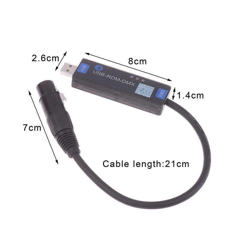 Android Supported Bluetooth DMX Controller App with USB-RMD-DMX Stage Light Dialer Peaceful Pleasures Health and Wellness