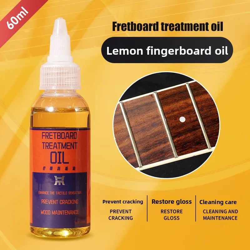 Acoustic Guitar String Oil Care Protection Rust Cleaning Fingerboard