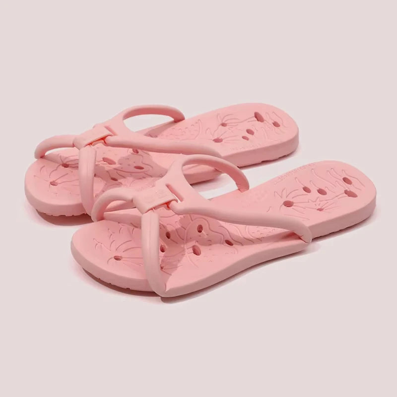 JPNTKY Men's Foldable Travel Slippers – Lightweight EVA Slides